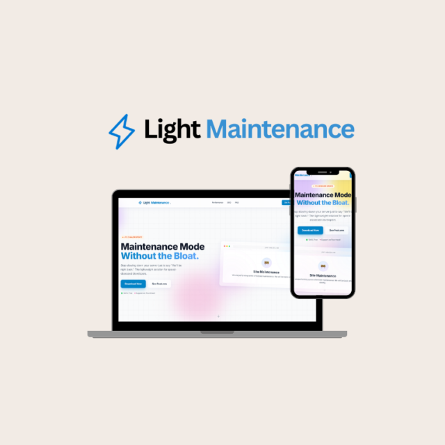 Beige Minimalist Mockup Instagram Post (Website)